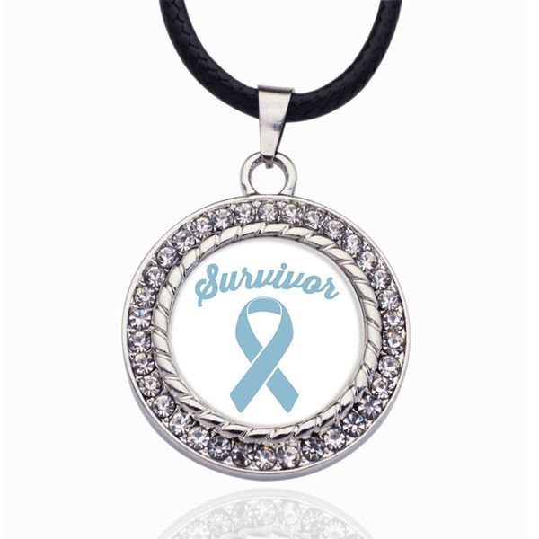 light blue ribbon survivor circle charm necklace for crystal stars pendant chain necklaces & chokers fashion jewelry, Bronze;silver
light blue ribbon survivor circle charm necklace for crystal stars pendant chain necklaces & chokers fashion jewelry, Bronze;silver