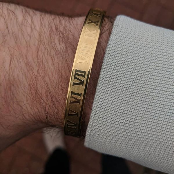 2019 royal roman numerals bracelet men punk simple gold & silver bracelet for men pave cubic zirconia jewelry gift, Golden;silver
2019 royal roman numerals bracelet men punk simple gold & silver bracelet for men pave cubic zirconia jewelry gift, Golden;silver