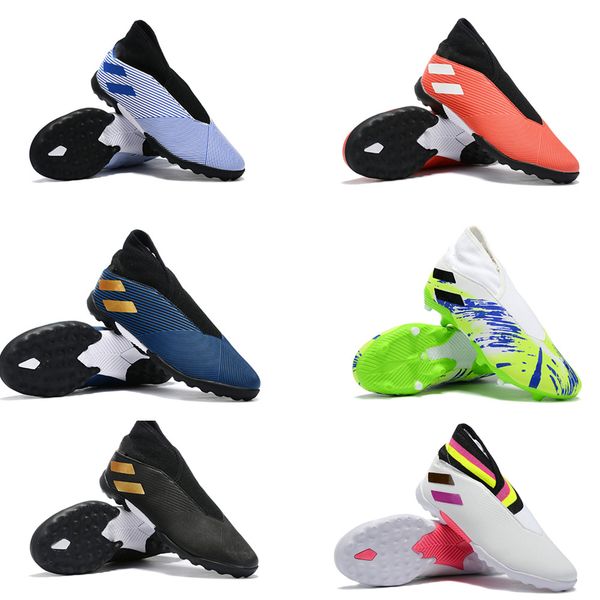 men nemeziz 19.3 no shoelaces fg tf football shoes messi chaussures indoor soccer cleats shoes size 39-45
men nemeziz 19.3 no shoelaces fg tf football shoes messi chaussures indoor soccer cleats shoes size 39-45