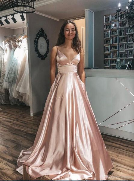a-line prom evening dress elegant sleeveless long prom gowns sweep train taffeta party formal dresses with pockets, Black
a-line prom evening dress elegant sleeveless long prom gowns sweep train taffeta party formal dresses with pockets, Black