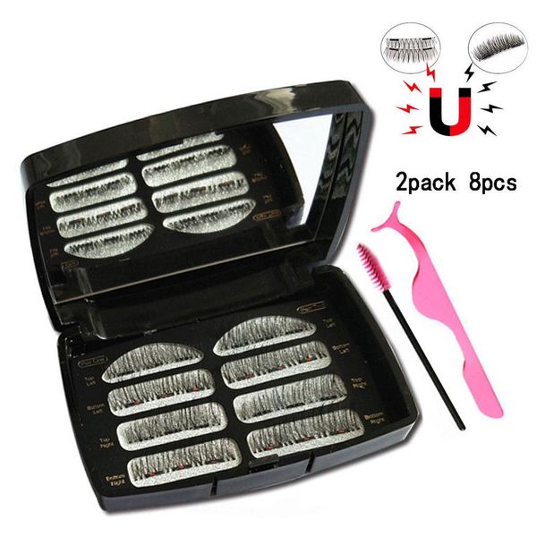 2 pairs magnets false eyelashes glue-naturally realistic with 3 magnets reusable false eyelashes drop shipping
2 pairs magnets false eyelashes glue-naturally realistic with 3 magnets reusable false eyelashes drop shipping
