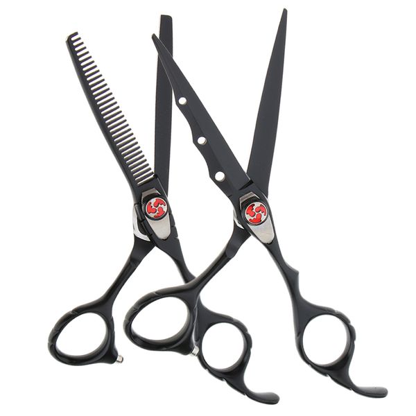 2 pack 6.7 inch stainless steel hair cutting & thinning scissors shears salon hairdressing barber styling tool black
2 pack 6.7 inch stainless steel hair cutting & thinning scissors shears salon hairdressing barber styling tool black