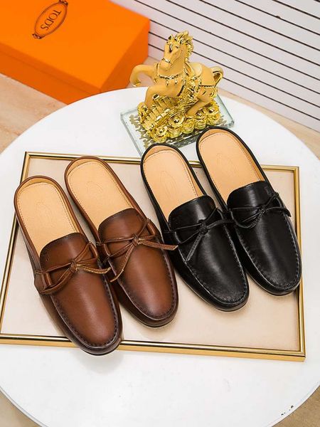 new high-end brand party casual shoes comfortable walking fitness sports trendy men's half slippers 38-45 yards with box, Black
new high-end brand party casual shoes comfortable walking fitness sports trendy men's half slippers 38-45 yards with box, Black