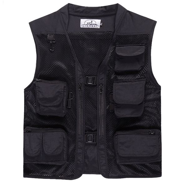fashion-summer outdoor men camouflage mesh pgraphy vest multi-pocket portable breathable quick dry light fishing vest casacos, Black;white
fashion-summer outdoor men camouflage mesh pgraphy vest multi-pocket portable breathable quick dry light fishing vest casacos, Black;white