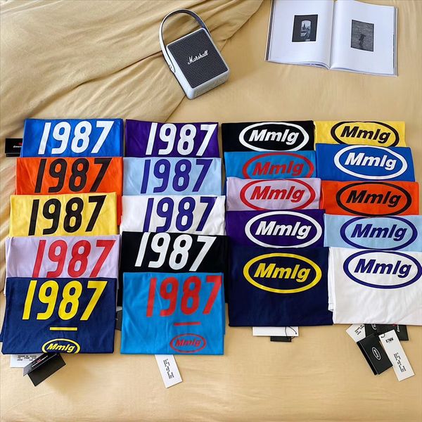 fashion mmlg 1987 fashion short-sleeved brand female brand mmlg 1987 short-sleeved female, White
fashion mmlg 1987 fashion short-sleeved brand female brand mmlg 1987 short-sleeved female, White