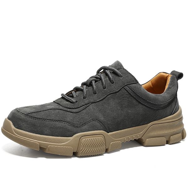 autumn new men hiking shoes brogue casual shoes men genuine leather work business casual sneakers size 38-46 *8001, Black
autumn new men hiking shoes brogue casual shoes men genuine leather work business casual sneakers size 38-46 *8001, Black