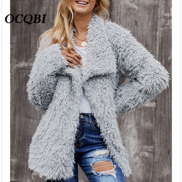 plu size 2019 winter women coat fashion casual coat faux fur korean style warm long faux fur, Black
plu size 2019 winter women coat fashion casual coat faux fur korean style warm long faux fur, Black