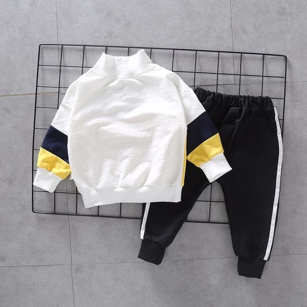 spring autumn baby boy girl cotton clothing set children fashion leisure t-shirt pants 2 pcs/set toddler sport clothes tracksuit, White
spring autumn baby boy girl cotton clothing set children fashion leisure t-shirt pants 2 pcs/set toddler sport clothes tracksuit, White