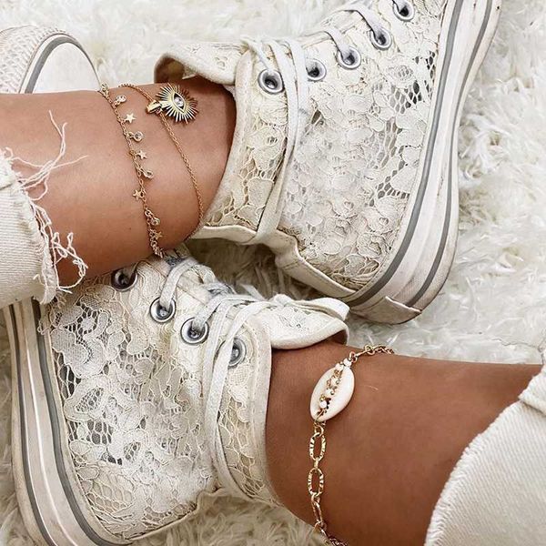 fashion women anklets set eye star tassel pendant shell bead gold anklet simple birthday gift party jewelry accessories, Red;blue
fashion women anklets set eye star tassel pendant shell bead gold anklet simple birthday gift party jewelry accessories, Red;blue