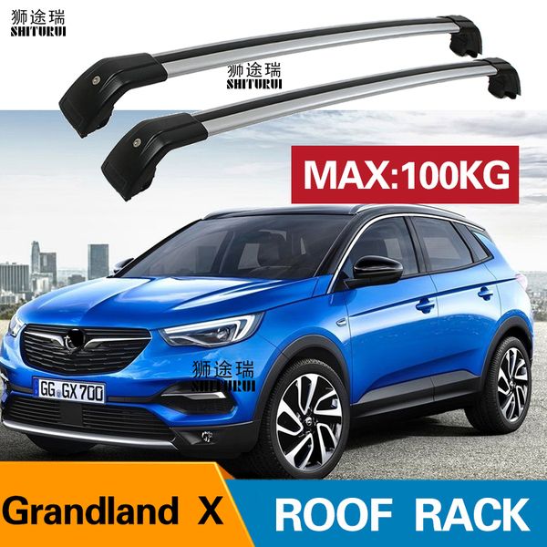 2pcs roof bars for opel grandland x suv 2017 2018 aluminum alloy side bars cross rails roof rack luggage cuv suv
2pcs roof bars for opel grandland x suv 2017 2018 aluminum alloy side bars cross rails roof rack luggage cuv suv