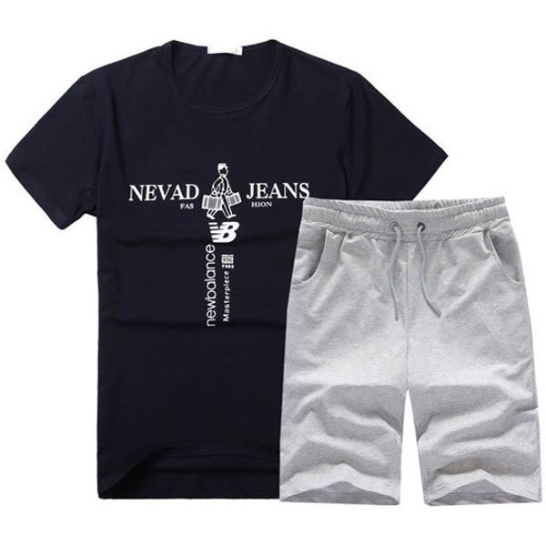 mens tracksuits for summer short sleeve t shirts and shorts sets casual breathable printed tee drawstring pants, Gray
mens tracksuits for summer short sleeve t shirts and shorts sets casual breathable printed tee drawstring pants, Gray