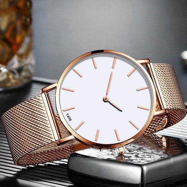 men quartz watch stainless steel dial casual bracele watches montre homme 2019 quartz, Slivery;brown
men quartz watch stainless steel dial casual bracele watches montre homme 2019 quartz, Slivery;brown