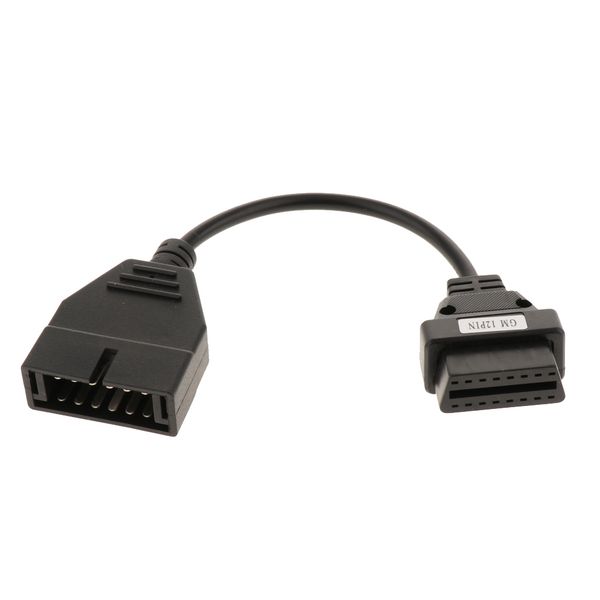 12pin obd1 to 16 pin obd2 connector adapter cable for gm automobile vehicle