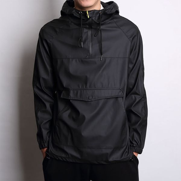 pu sweatshirt hip men waterproof jacket with hooded kangaroo pocket male pullover outerwear skateboarding sports hoodies, White;black
pu sweatshirt hip men waterproof jacket with hooded kangaroo pocket male pullover outerwear skateboarding sports hoodies, White;black