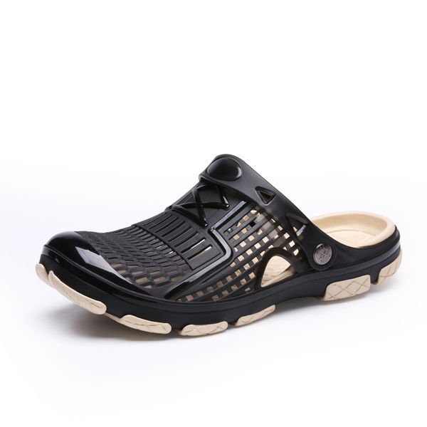 2019 new fashion sandals eva swimming shoes seaside beach surfing slippers casual sneakers non-slide male slippers, Black
2019 new fashion sandals eva swimming shoes seaside beach surfing slippers casual sneakers non-slide male slippers, Black