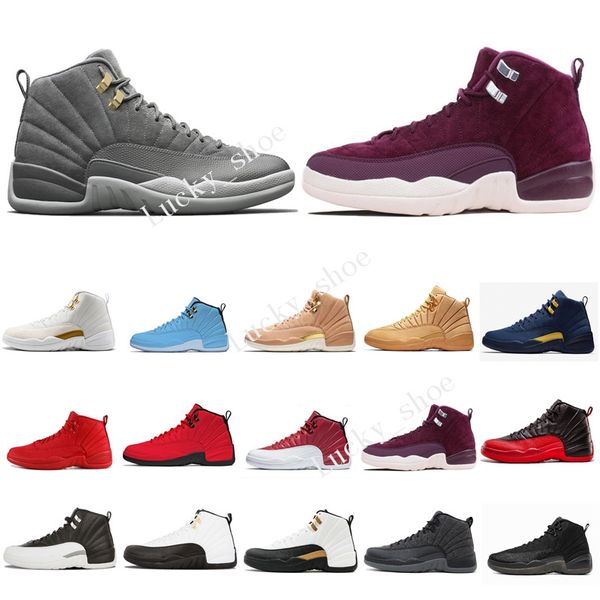 12 12s men basketball shoes michigan bulls college navy unc nyc vachetta tan dark grey bordeaux pinnacle metallic gold mens sports sneakers
12 12s men basketball shoes michigan bulls college navy unc nyc vachetta tan dark grey bordeaux pinnacle metallic gold mens sports sneakers