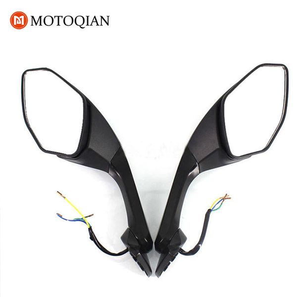 a pair mirrors for yamaha yzf r1 2018 with turn signal lights original accessories abs plastic nylon motorcycle motor mirrorr
a pair mirrors for yamaha yzf r1 2018 with turn signal lights original accessories abs plastic nylon motorcycle motor mirrorr