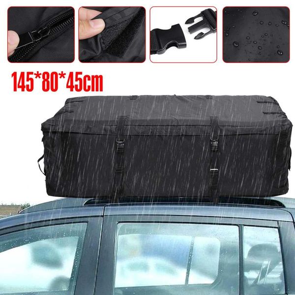 145x80x45cm roof bag rack cargo carrier luggage storage travel waterproof 400d oxford cloth uv van for cars car styling
145x80x45cm roof bag rack cargo carrier luggage storage travel waterproof 400d oxford cloth uv van for cars car styling