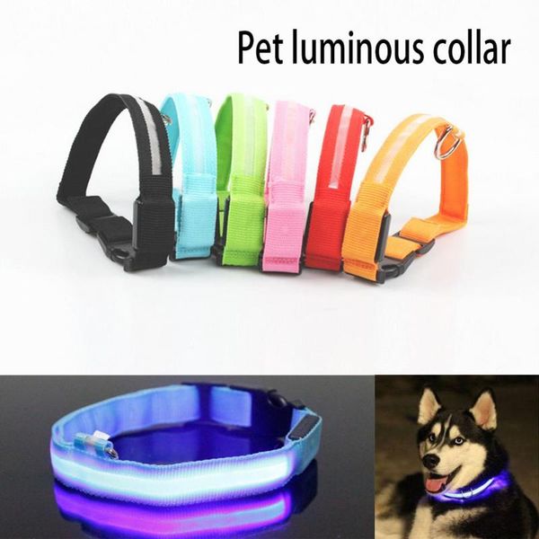 new brand pet safty led collar dog cat flashing luminous collar safety light up nylon webbing battery operated
new brand pet safty led collar dog cat flashing luminous collar safety light up nylon webbing battery operated