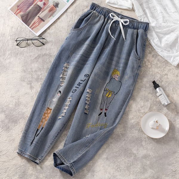 plus size women vintage skinny ladies high waisted jeans mujer 2019 spring autumn femme feminino printed denim pant female k0340, Blue
plus size women vintage skinny ladies high waisted jeans mujer 2019 spring autumn femme feminino printed denim pant female k0340, Blue