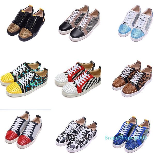 new arrival brand designer luxury leather low men red bottoms shoes sport outdoor sneakers running shoes for flats women casual boots32, Black
new arrival brand designer luxury leather low men red bottoms shoes sport outdoor sneakers running shoes for flats women casual boots32, Black