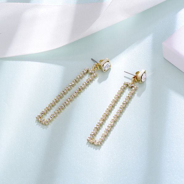 hongye designer long dangler square shaped big drop earrings fashion jewelry 2019 girls brincos fashionable jewelry gifts, Silver
hongye designer long dangler square shaped big drop earrings fashion jewelry 2019 girls brincos fashionable jewelry gifts, Silver