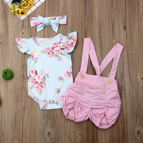 pudcoco summer newborn baby girl clothes fly sleeve flower print romper strap short pants 2pcs outfits summer clothes, White
pudcoco summer newborn baby girl clothes fly sleeve flower print romper strap short pants 2pcs outfits summer clothes, White