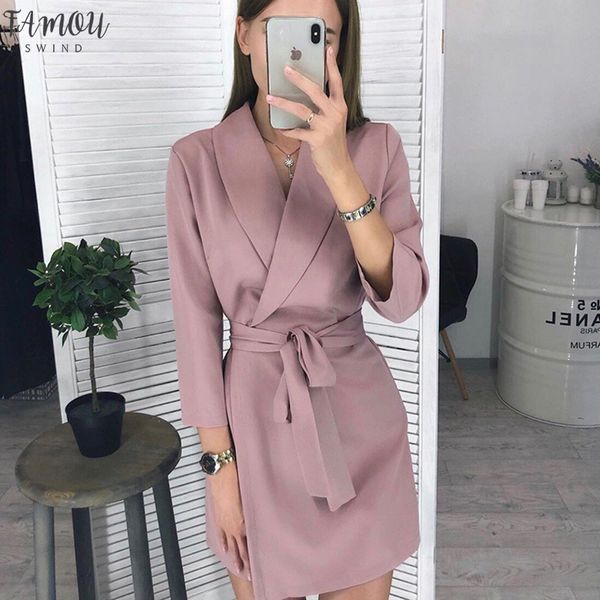 women sashes a line v neck dress ladies long sleeve solid casual elegant dress 2020 new fashion winter dress vintage mini, Black;gray
women sashes a line v neck dress ladies long sleeve solid casual elegant dress 2020 new fashion winter dress vintage mini, Black;gray