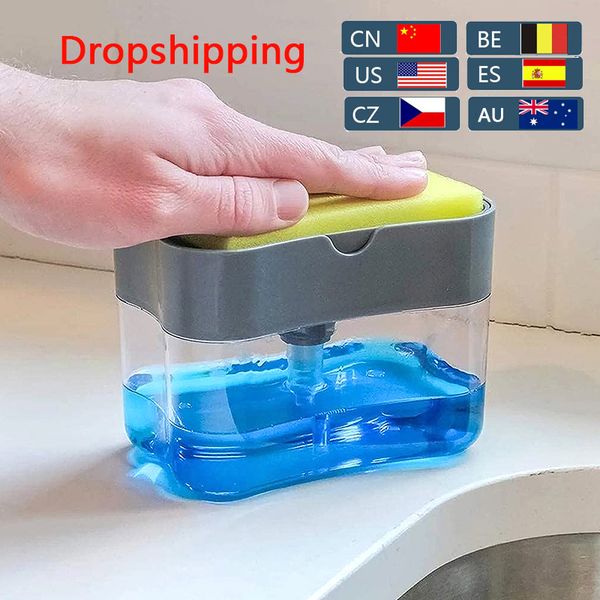 soap pump dispenser with sponge holder cleaning liquid dispenser container manual press soap organizer kitchen cleaner tool
soap pump dispenser with sponge holder cleaning liquid dispenser container manual press soap organizer kitchen cleaner tool