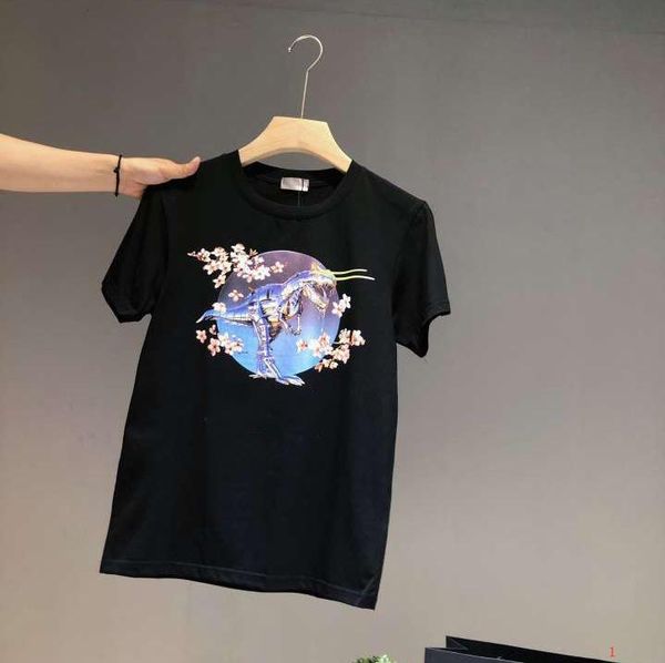 men designer t shirts luxury t-shirts with brand letters solid color short sleeves dinosaur printing women clothing xypf6031, White;black
men designer t shirts luxury t-shirts with brand letters solid color short sleeves dinosaur printing women clothing xypf6031, White;black