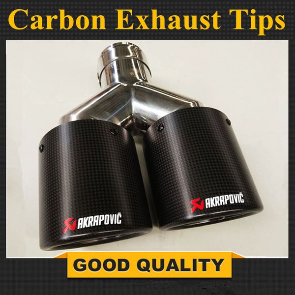 1pcs universal dual akrapovic exhaust tip macarbon fiber exhaust pipe tail quad ak muffler tip
1pcs universal dual akrapovic exhaust tip macarbon fiber exhaust pipe tail quad ak muffler tip
