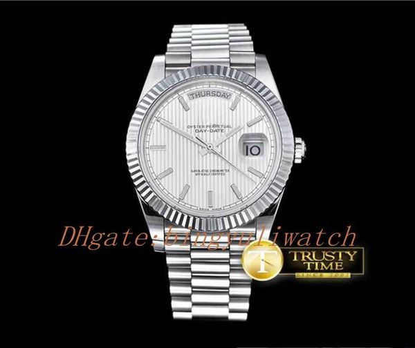 factory v2 version asia 2813 movement basel world 2016 new launched 40mm daydate ref 228206 ss/ss silver stk flut stainless steel strap, Slivery;brown
factory v2 version asia 2813 movement basel world 2016 new launched 40mm daydate ref 228206 ss/ss silver stk flut stainless steel strap, Slivery;brown