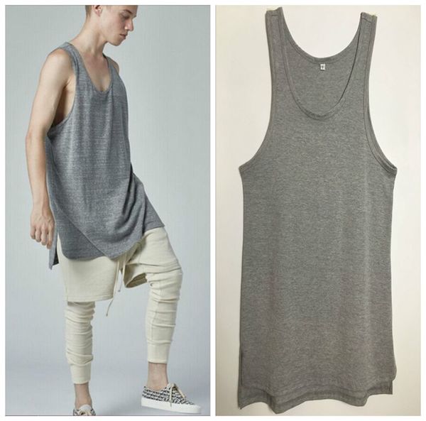 new hip hop clothes pure color loose vest men streetwear bottom fashion casual tank brand design low cut, White;black
new hip hop clothes pure color loose vest men streetwear bottom fashion casual tank brand design low cut, White;black