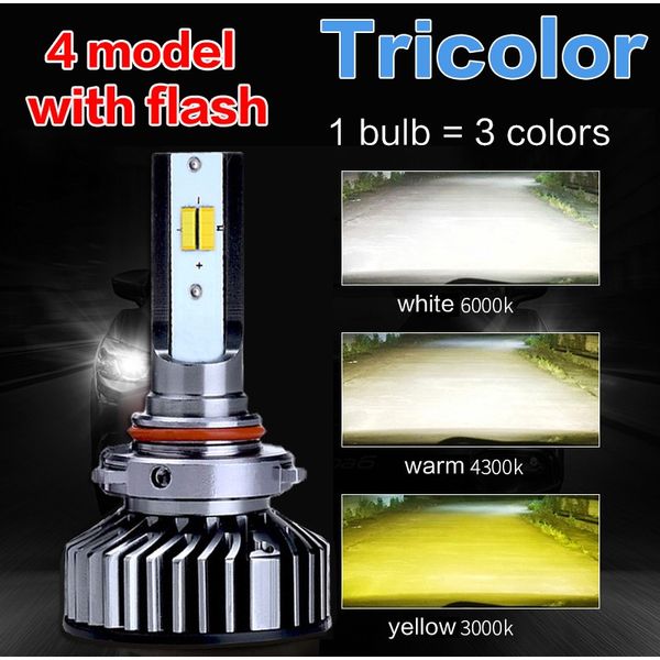2 pieces f2 car led headlamp 3color + flash headlight h11 h8 h7 fog light h4 9006 hb4 h3 fog lamp h8 hb3 hb4 h1 9005 1860 chip
2 pieces f2 car led headlamp 3color + flash headlight h11 h8 h7 fog light h4 9006 hb4 h3 fog lamp h8 hb3 hb4 h1 9005 1860 chip