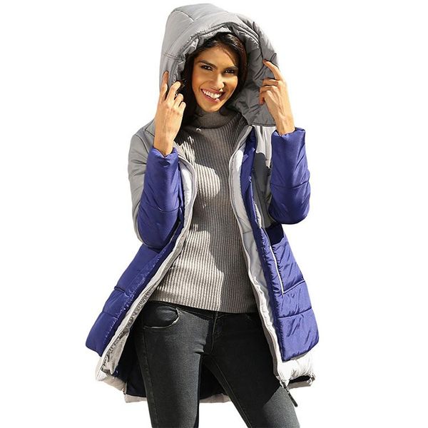 jaycosin ladies winter thick fashion long cotton jacket hit color hooded casual warm jacket daily sports loose comfort overcoat, Black
jaycosin ladies winter thick fashion long cotton jacket hit color hooded casual warm jacket daily sports loose comfort overcoat, Black