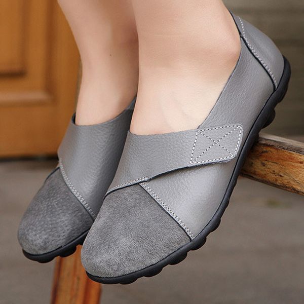 spring women shoes comfort women flats shoes loafers ballerina genuine leather female mocassin femme, Black
spring women shoes comfort women flats shoes loafers ballerina genuine leather female mocassin femme, Black