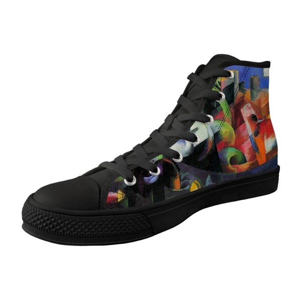 personalized men shoes high black canvas vulcanized shoes spatial abstraction painting art print for male lace up sneakers
personalized men shoes high black canvas vulcanized shoes spatial abstraction painting art print for male lace up sneakers