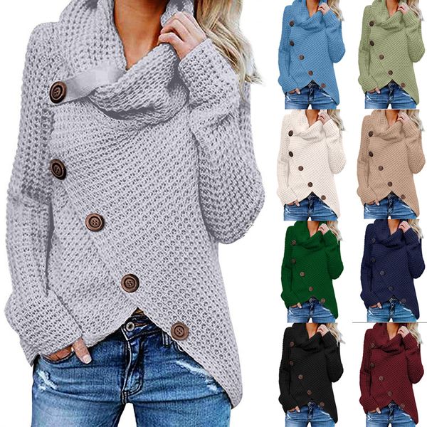 autumn winter women sweaters for women 2019 fashion loose button pullovers knitted solid casual sweaters femme plus size le409, White
autumn winter women sweaters for women 2019 fashion loose button pullovers knitted solid casual sweaters femme plus size le409, White
