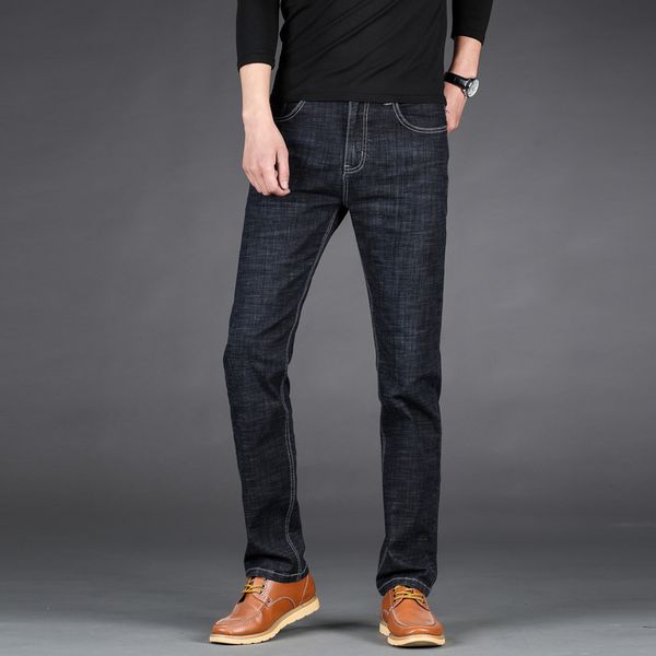 2019 new fashion casual jeans business stretch straight denim trousers pants male plus size 40 42 44, Blue
2019 new fashion casual jeans business stretch straight denim trousers pants male plus size 40 42 44, Blue