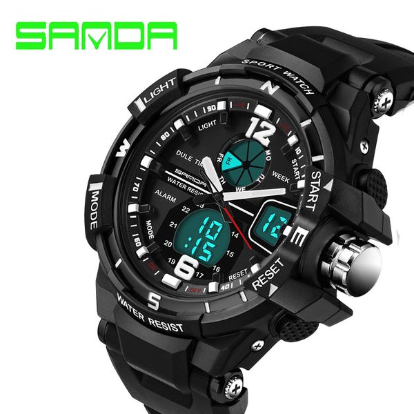 sanda 289 g style men's watches brand luxury military sport watch men s shock male clock reloj hombre relogio masculino 2019, Slivery;brown
sanda 289 g style men's watches brand luxury military sport watch men s shock male clock reloj hombre relogio masculino 2019, Slivery;brown