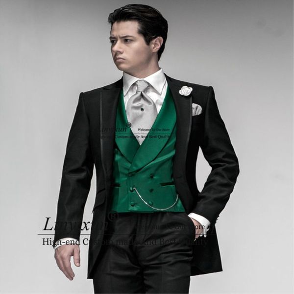 latest coat pant designs italian black green satin men suit jacket prom tuxedo slim fit 3 piece groom custom blazer masculino, White;black
latest coat pant designs italian black green satin men suit jacket prom tuxedo slim fit 3 piece groom custom blazer masculino, White;black