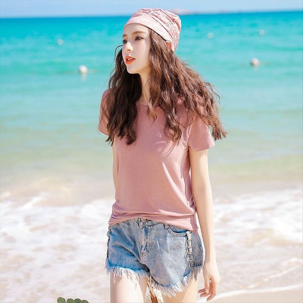 summer goblin coco first love cool candy -shirt candy color round neck ice linen breathable leisure short sleeve lady, White
summer goblin coco first love cool candy -shirt candy color round neck ice linen breathable leisure short sleeve lady, White