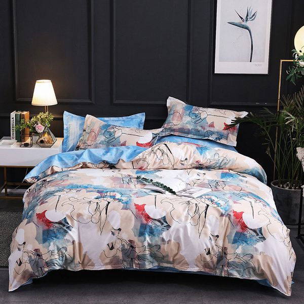 funbaky 3/4pcs/set ab side printing comforter bedding sets cotton duvet cover set bed linen home textile
funbaky 3/4pcs/set ab side printing comforter bedding sets cotton duvet cover set bed linen home textile