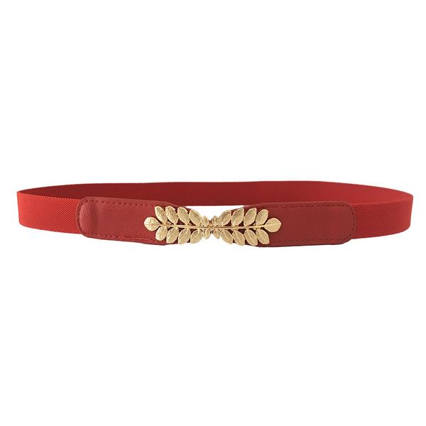 new women belt elegant female dress belts ladies leaf gold buckle waist belt thin stretch waistband for women high quality, Black;brown
new women belt elegant female dress belts ladies leaf gold buckle waist belt thin stretch waistband for women high quality, Black;brown