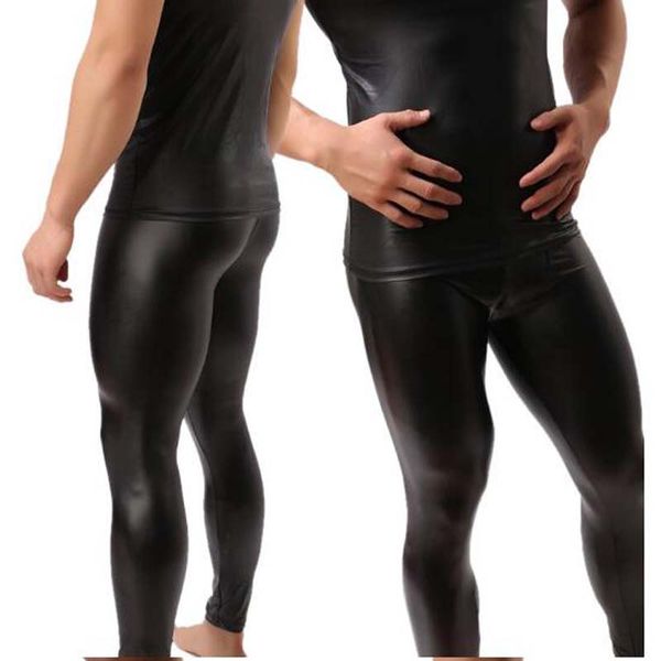fashion 2019 mens black faux patent leather stage performance skinny pencil pants stretch leggings men bodywear trousers
fashion 2019 mens black faux patent leather stage performance skinny pencil pants stretch leggings men bodywear trousers