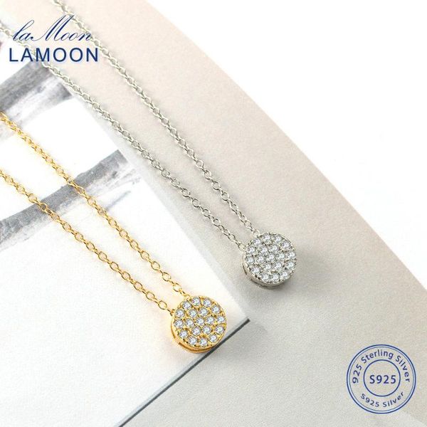 lamoon 925 sterling silver for women chain choker cz pendant necklace dainty small gold color silver color jewelry lmnl019
lamoon 925 sterling silver for women chain choker cz pendant necklace dainty small gold color silver color jewelry lmnl019