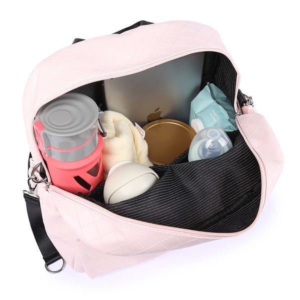 soboba fashionable plaid pink diaper bag for mommies large capacity well-organized space maternity backpack for strollers
soboba fashionable plaid pink diaper bag for mommies large capacity well-organized space maternity backpack for strollers