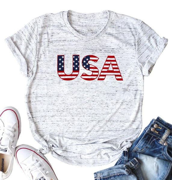 usa american flag letter print short sleeve t-shirt t-shirts for women casual summer o-neck t-shirt, White
usa american flag letter print short sleeve t-shirt t-shirts for women casual summer o-neck t-shirt, White