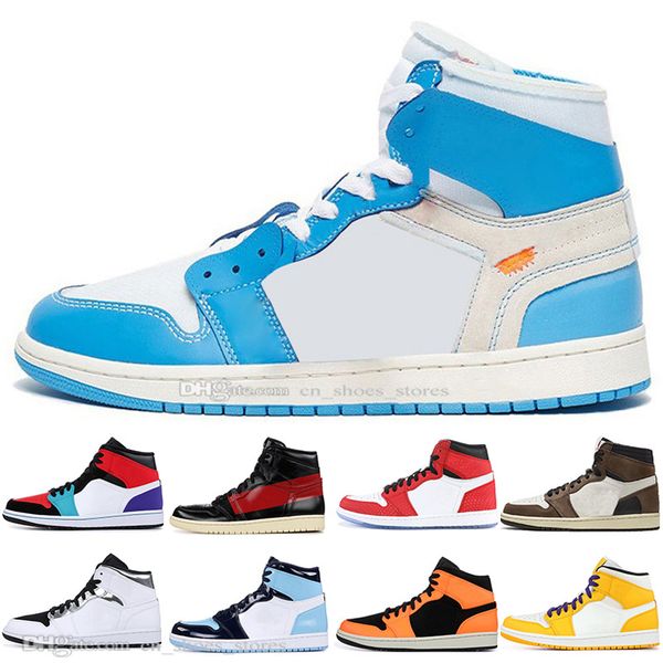 1 High OG Travis Scotts Basketball shoes Spiderman Chicago UNC 1s top 3 Mens Homage To Home Royal Blue Sport Designer Sneakers Trainers
1 High OG Travis Scotts Basketball shoes Spiderman Chicago UNC 1s top 3 Mens Homage To Home Royal Blue Sport Designer Sneakers Trainers