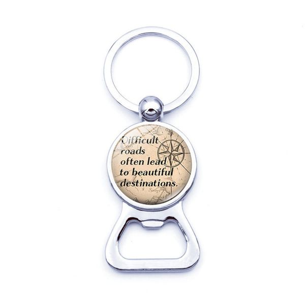 2019 new friendship rumor time crystal key ring creative beer opener keychain, Silver
2019 new friendship rumor time crystal key ring creative beer opener keychain, Silver
